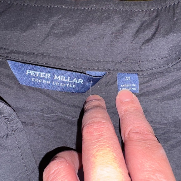 NWOT Peter Millar Men's Regent Crown Crafted Black Quilted Vest Size M $295 - Picture 12 of 15